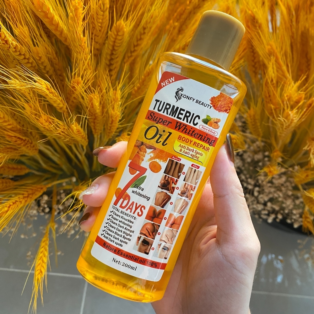 COPY - COPY - Turmeric super whitening oil